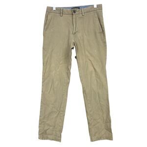 Banana Republic Mens Pants Brown Aiden Fit 100% Cotton Corpcore 30x30